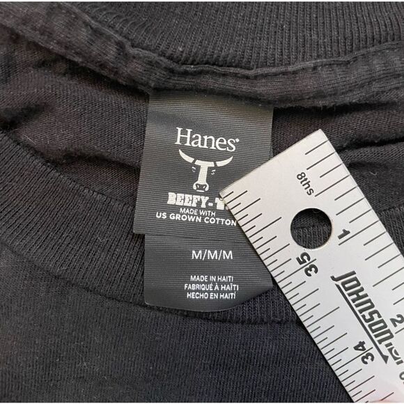 Andrew Music Club III Points Club Space Miami Graphic T-shirt Men Medium Black - Picture 5 of 6